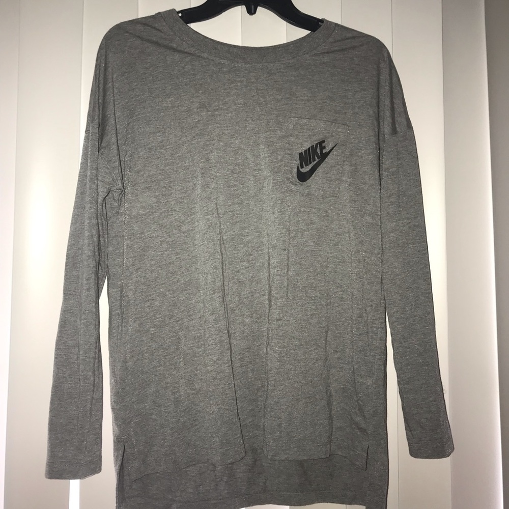 Nike grey long sleeve